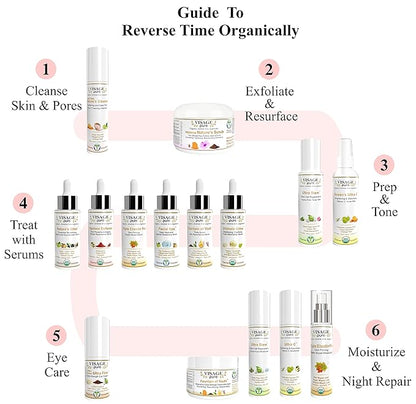 Ultimate Glow - Brightening, Clarifying, Hydrating and Pores Minimizing Face Serum - High Concentration Organic Vitamin C, Phyto-Ceramides, Tremella, and The Pores Cleaning Willow Bark - USDA Organic - Physician Formulated - Research Supported