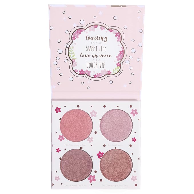 Beauty Bakerie Cotton Candy Champagne Blush Makeup Palette,