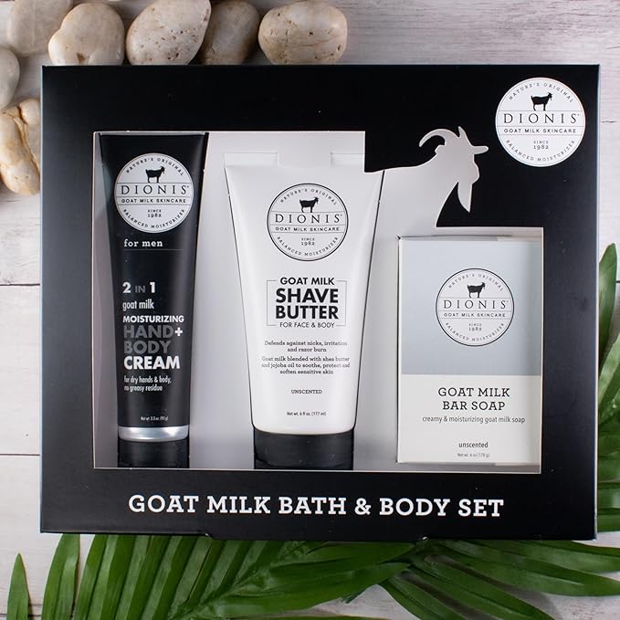 Dionis Goat Milk Skincare Men's Unscented Hydrating