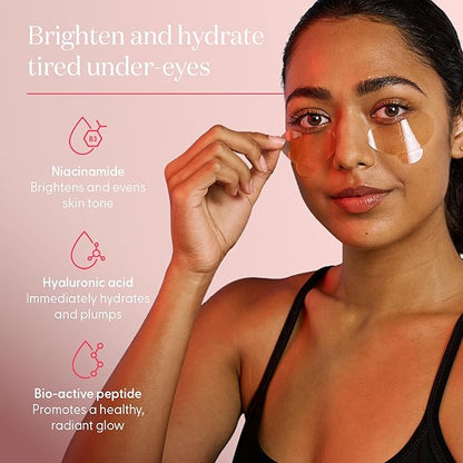 SMOOTHSKIN Hydrocolloid Eye Patches for use Under-Eye Red Light Therapy Device, Single Use, 20 Per Pack