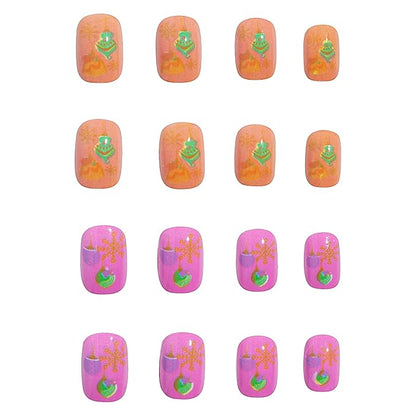 Lip Smacker Disney Princess Holiday Press On Nails Stocking