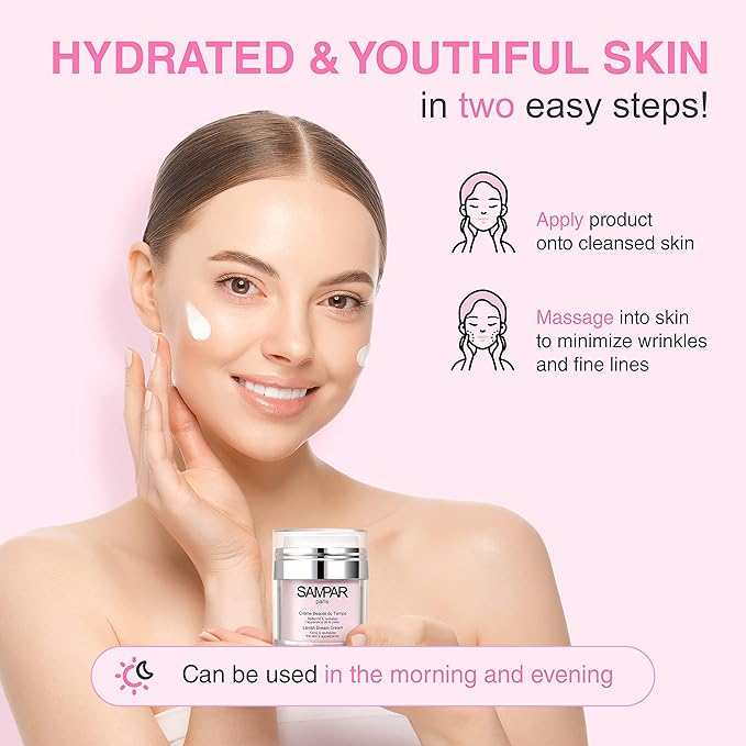 Lavish Dream Cream - Anti-Aging Facial Moisturizer - Daily Moisturizer for Wrinkles & Fine Lines - Hydrating, Protecting, & Restoring Youthful Glow - Improves Skin Texture & Elasticity