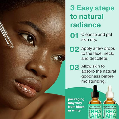 Super Vitamin Serum C 2OZ + Glycolic Acid Serum 2OZ