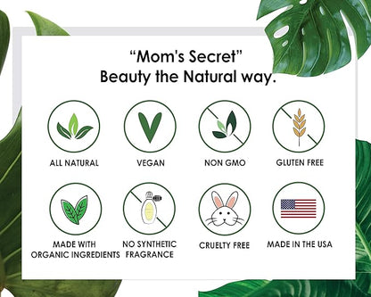 Mom's Secret Natural Organic Cream Blush Stick Cheek (Pink Frost) 18 oz