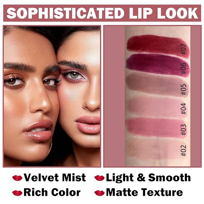 Matte Nude Lipstick, Nude Paper Tube Lipsticks Lip Long