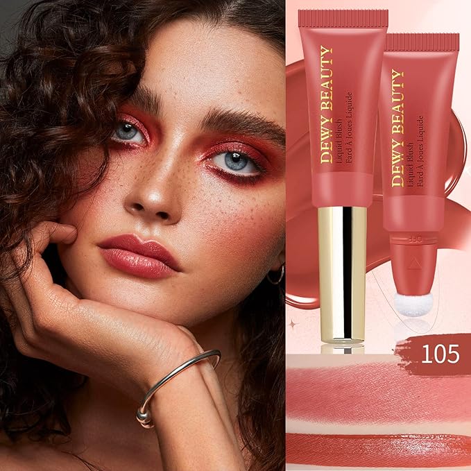 Liquid Blush Makeup Wand, Cream Liquid Blush with