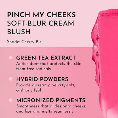 LAWLESS Pinch My Cheeks Soft-Blur Cream Blush - - 0. 18 oz