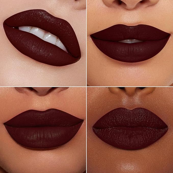 MAKI YIKA Dark Brown Lipstick for Women Color Lipstick
