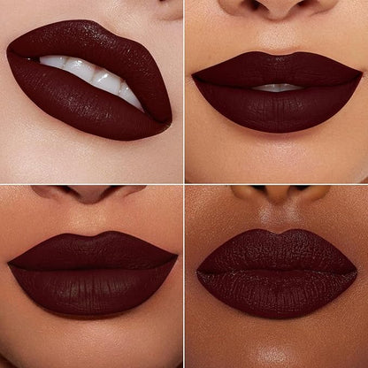 MAKI YIKA Dark Brown Lipstick for Women Color Lipstick
