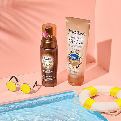 Jergens Natural Glow + Firming Daily Moisturizer Medium to Tan Skin Tones 7.5oz
