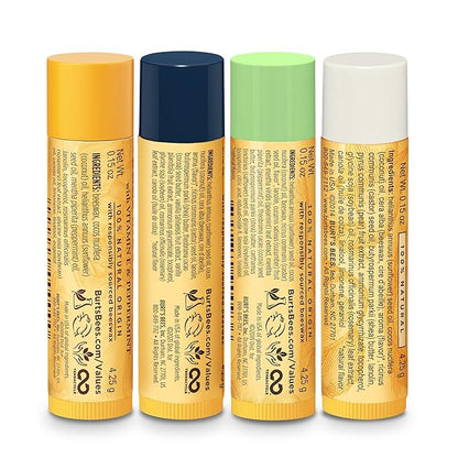 Burt’s Bees Holiday Gift, 4 Lip Stocking