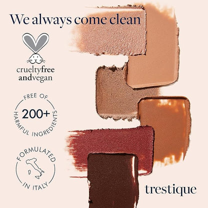 trestique Prime And Shine Lip Crayon, Refillable Shiny Lipstick With Built-in Lip Primer, Clean Beauty Makeup Lipstick, Lipstick For Women, 2-in-1 Glossy Lipstick and Lip Primer