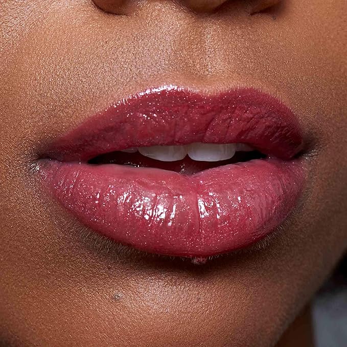 WUNDERBROW LIPS Makeup Lip Plumping Lip Gloss Pink With Collagen and Hyaluronic Acid For Natural Glossy Plumper Lips Wunderkiss 0.135 Fluid Ounce, Rose, 1 Count