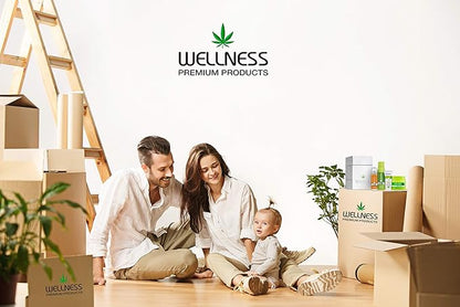 BEAUTY MADE EASY Welllness Premium Products Organic Hemp Serum, 100ML (3.4 oz),WPPS