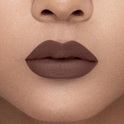 Beauty Bakerie Bitesized Lip Whip Long Lasting Liquid Lipstick for Women, Waterproof Lip Color, Smudge Proof Lip Stain Matte, 2.5mL, Brown Suga