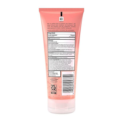 Neutrogena Oil Free Pink Grapefruit Acne Face Wash with Vitamin C, 2% Salicylic Acid Acne Treatment, Gentle Foaming Facial Scrub to Treat & Prevent Breakouts, 6.7 fl. Oz, 3 Pack