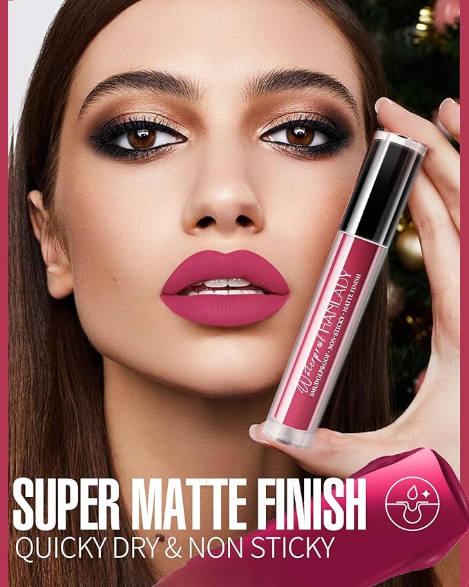 Brown Lipstick Matte, Dark Brown Liquid Lipstick Long Long