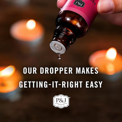 P&J Trading Fragrance Oil Woodshop Set | Forest Pine, Fresh Cut Wood, Leather, Teakwood, Bamboo, and Cedar Candle Scents for Candle Making, Freshie Scents, Soap Making Supplies, Diffuser Oil Scents