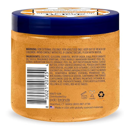 Dr Teal's Shea Sugar Body Scrub, Daytime/Nighttime with Vitamin C and Sleep Blend, 19 oz (Pack of 2)