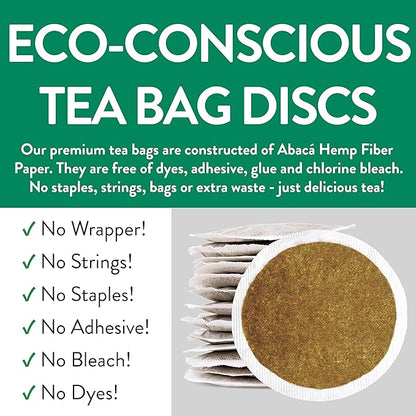 FGO Organic Ginger Tea, 20 Count, Eco-Conscious Tea Bags, Caffeine Free, Packaging May Vary (Pack of 1)