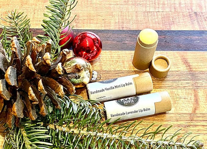 GreenWay 0.15oz / 4.25g Kraft Paperboard Lip Balm Tubes with Lids - 12 Pack Lip Gloss Tubes Refillable DIY Cosmetic Containers – Extra Thick Push-Up Bottom Lip Balm Containers - Brown