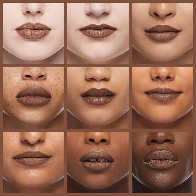 NYX PROFESSIONAL MAKEUP Lip Lingerie Matte Liquid Lipstick - Teddy (Warm Rich Brown)