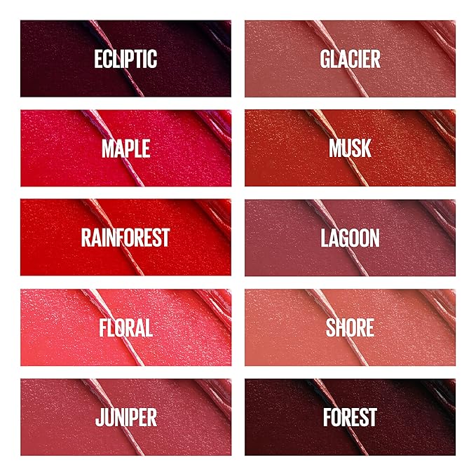 Maybelline Green Edition Butter Cream High-Pigment Bullet Lipstick, Forest, Plum Brown, 0.12 oz