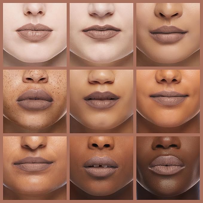 NYX PROFESSIONAL MAKEUP Lip Lingerie Matte Liquid Lipstick - Push-Up, Brown Spice Pink