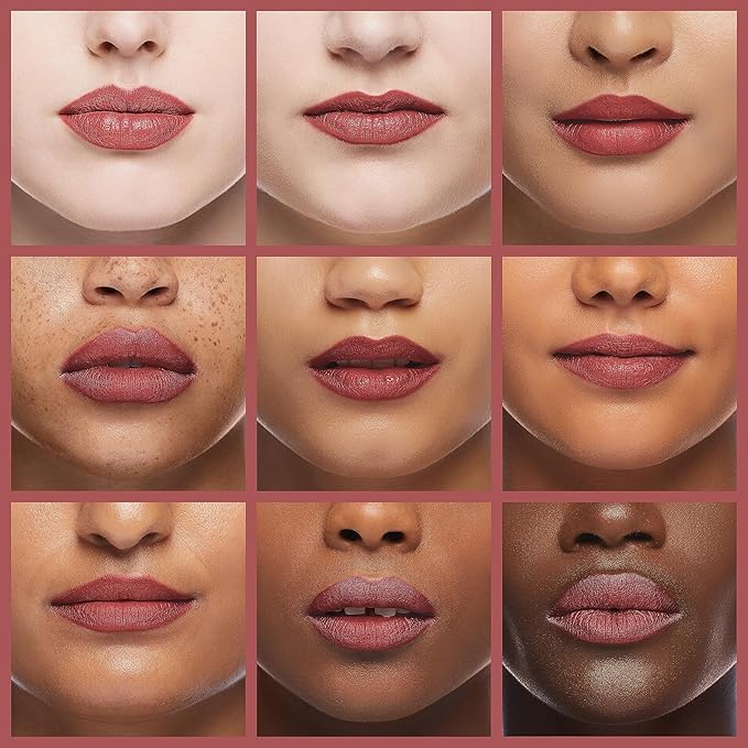 READY TO SHIINE Matte Lipstick for Women, Creamy Satin Finish, Burnt Sienna with a Rosy Orange Twist and Brownish Color, Vegan, Smooth Sheer Moisturizing, CRUSH ON YOU 302 Close to You