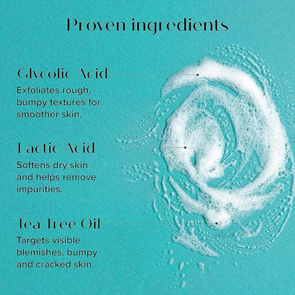 MEDIX Anti Aging Skin Care 3PC Set | Exfoliating AHA Glycolic Acid Foaming Face & Body Wash + Vitamin C Body Cream + 10% AHA Exfoliating Serum For KP Bumps, 3pc Skincare Set